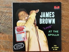 2 LP James Brown « Live at the Apollo »